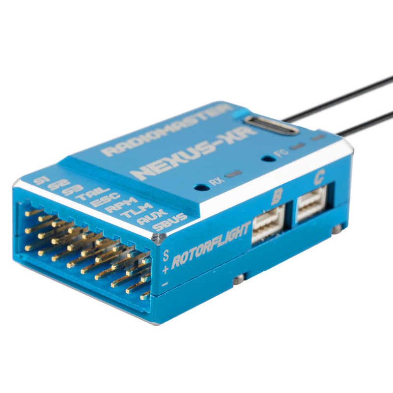 RadioMaster NEXUS-XR Contrôleur de vol 2.4GHz ELRS Récepteur