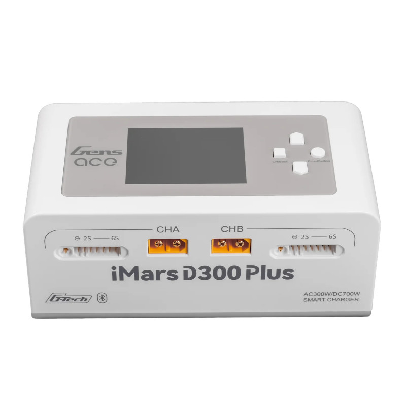 Gens ace iMars D300 Plus Smart Charger white