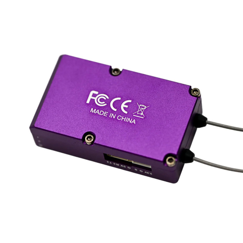 GOOSKY F701 Contrôleur de vol flybarless 2.4GHz ELRS Récepteur - Night Purple
