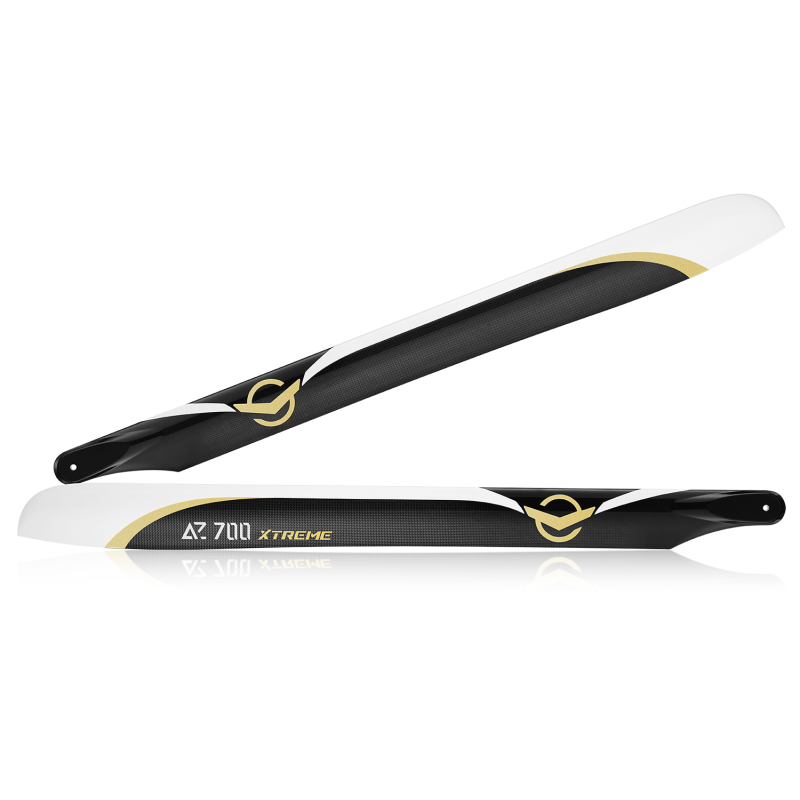 Azure Power AZ-700 XTREME Carbon Rotorblade 700mm