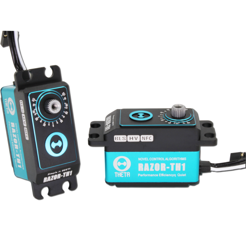 THETA NFC standard Low Profile combo servo set 3x RAZOR DH1 + 1x RAZOR TH1