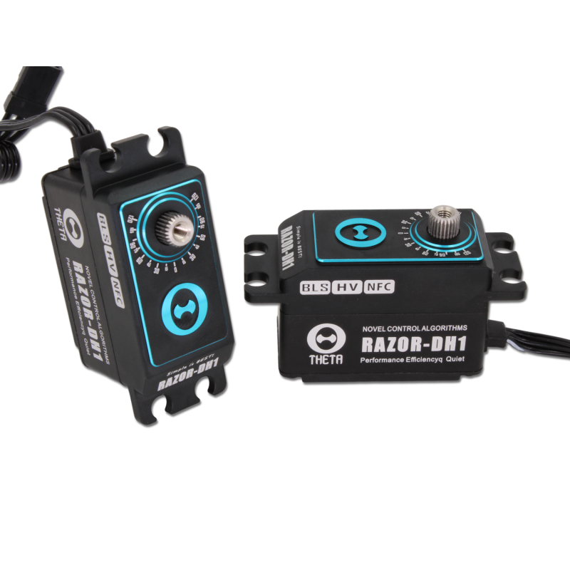 THETA NFC standard Low Profile combo servo set 3x RAZOR DH1 + 1x RAZOR TH1