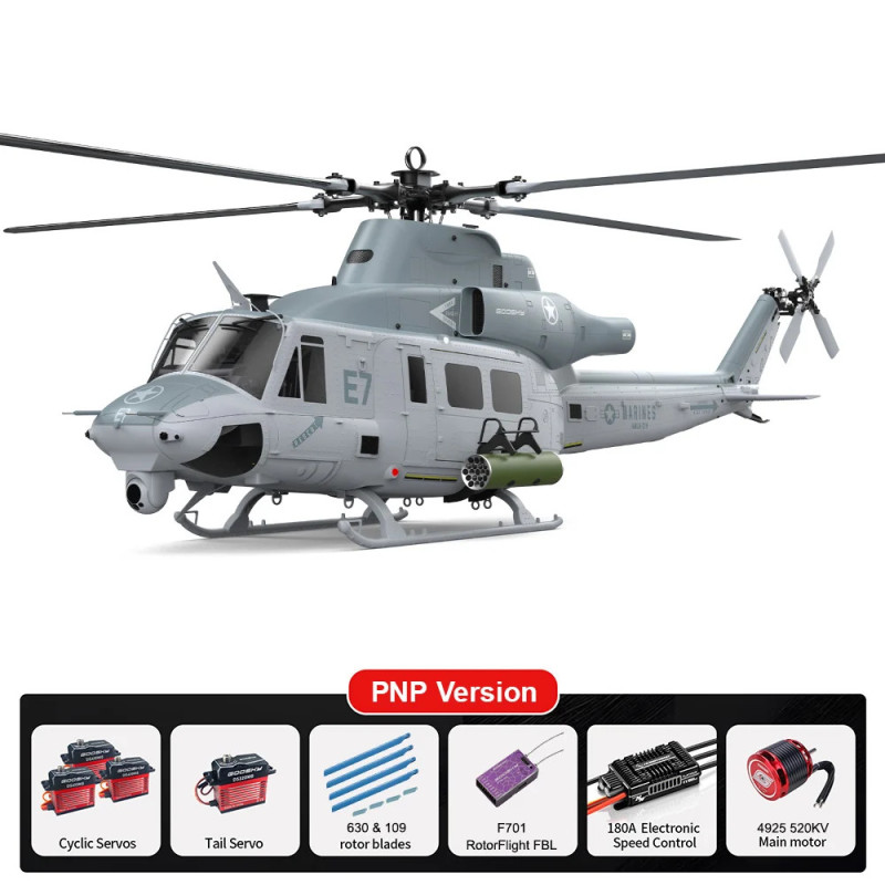 GOOSKY E7 UH-1Y Venom 1:9 Scale Helicopter - PNP