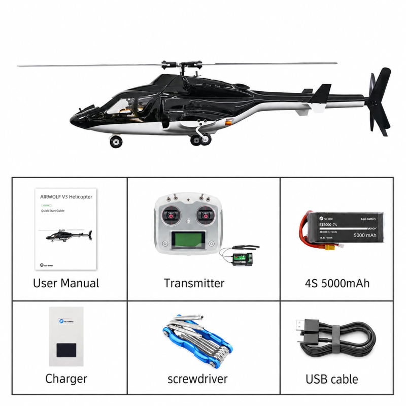 Flywing Airwolf V3 RTF