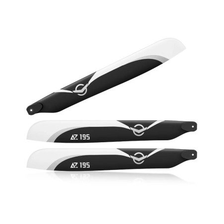 Azure Power AZ-195 3-Blades PPA Main Blades 195mm (plastic)