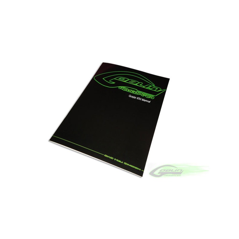 HA903-S  Instruction Manual - Goblin 770 