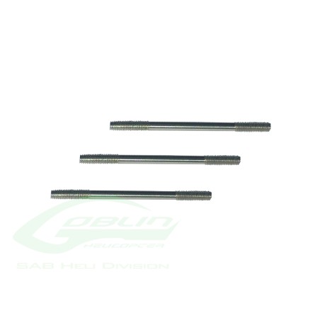 HC242-S THREADED RODS M2.5 X 40 X 3PCS