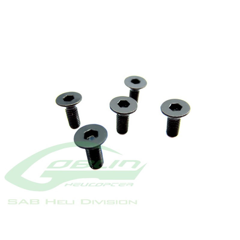 HC351-S Flat head socket cap m4x6