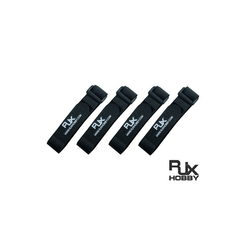 RJX Battrey Strap(400X20mmx4pcs) Black