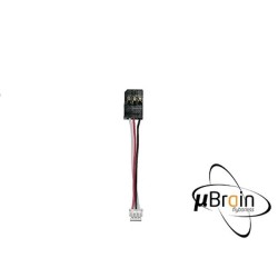 MSH CABLE MICRO BRAIN - FUTABA TO JST 50MM MSH51623