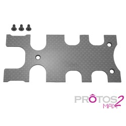 MSH71016 Carbon cover Frame rear plate