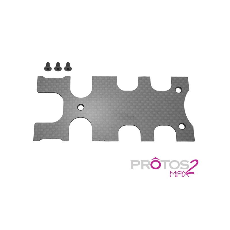 MSH71016 Carbon cover Frame rear plate