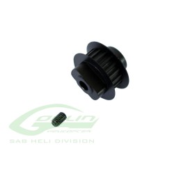 H0135BM-S - ALUMINUM BLACK MATTE CENTER HUB