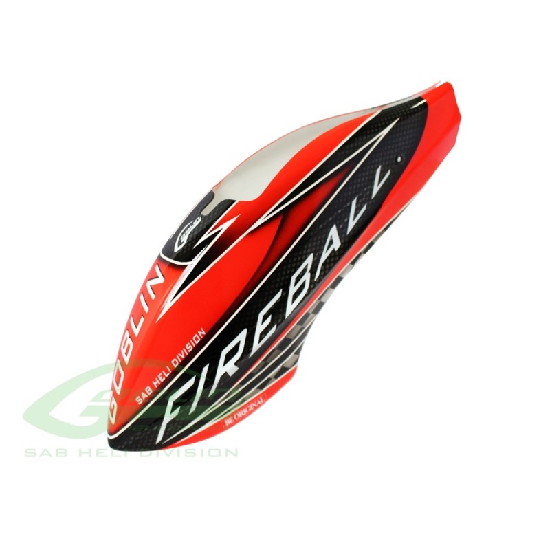 H0828-R-S - RED PLASTIC TAIL BLADE 50MM