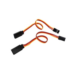 HA074-S	Cable ( JR male to Futaba female- Br/R/O -22AWG- 200mm) 