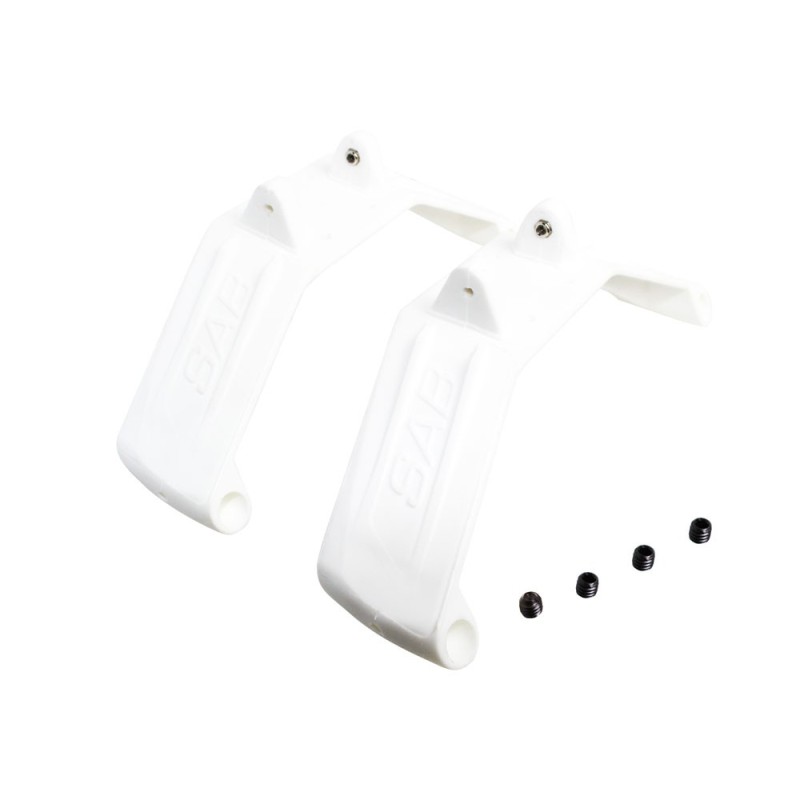 H1070-W-S WHITE PLASTIC LANDING GEAR