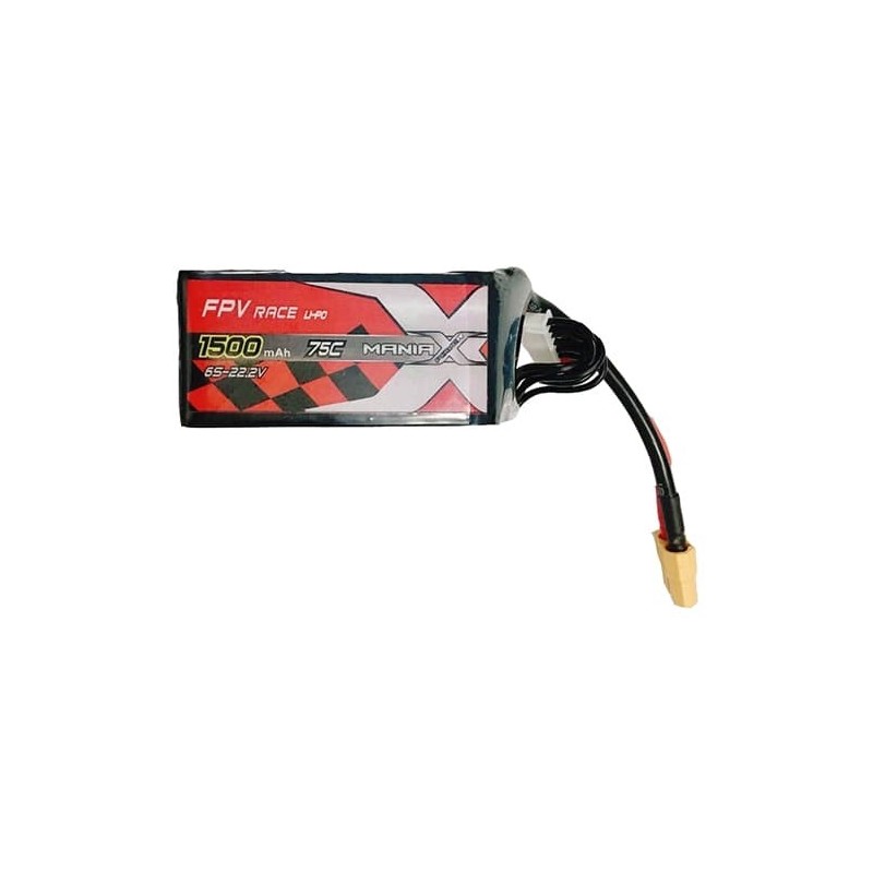 MANIAX POWER FPV race lipo 4S 1500mah 75C XT60