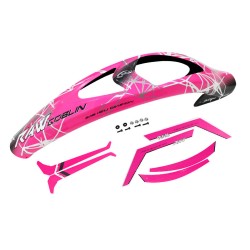 H1425-S RAW CANOPY AND STICKER PINK