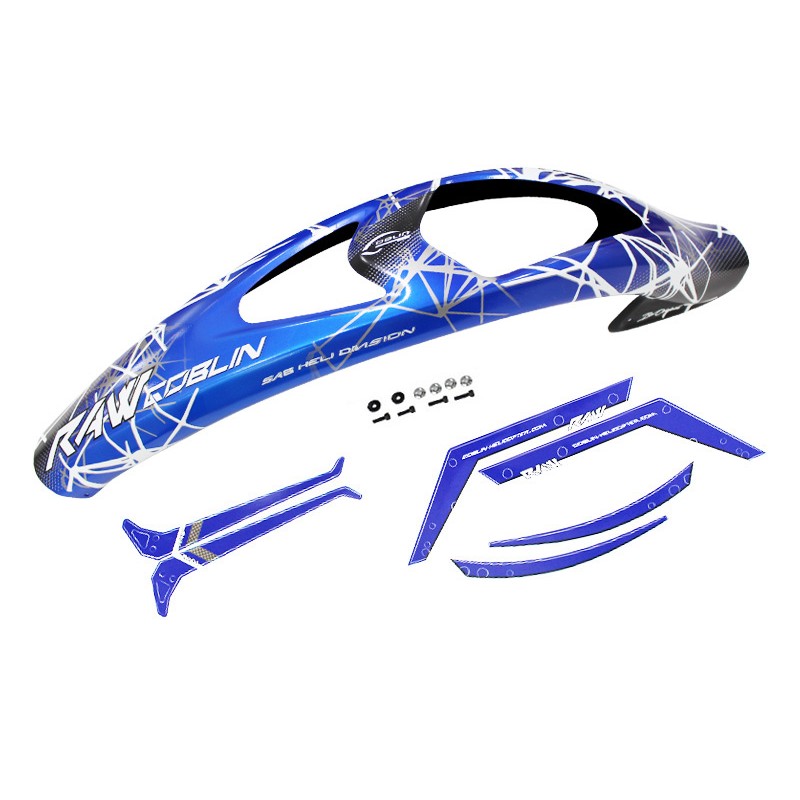 H1426-S RAW CANOPY AND STICKER BLUE