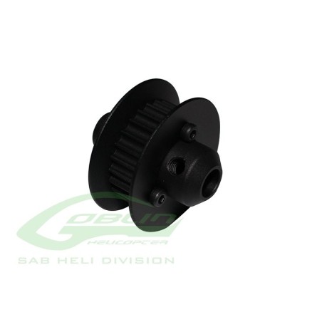 H0154BM-S TAIL  PULLEY 24T BLACK