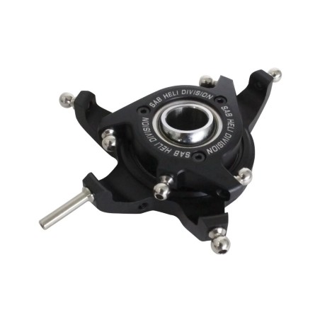 H1295-S SWASHPLATE BLACK MATTE FOR 3 BLADES HEAD