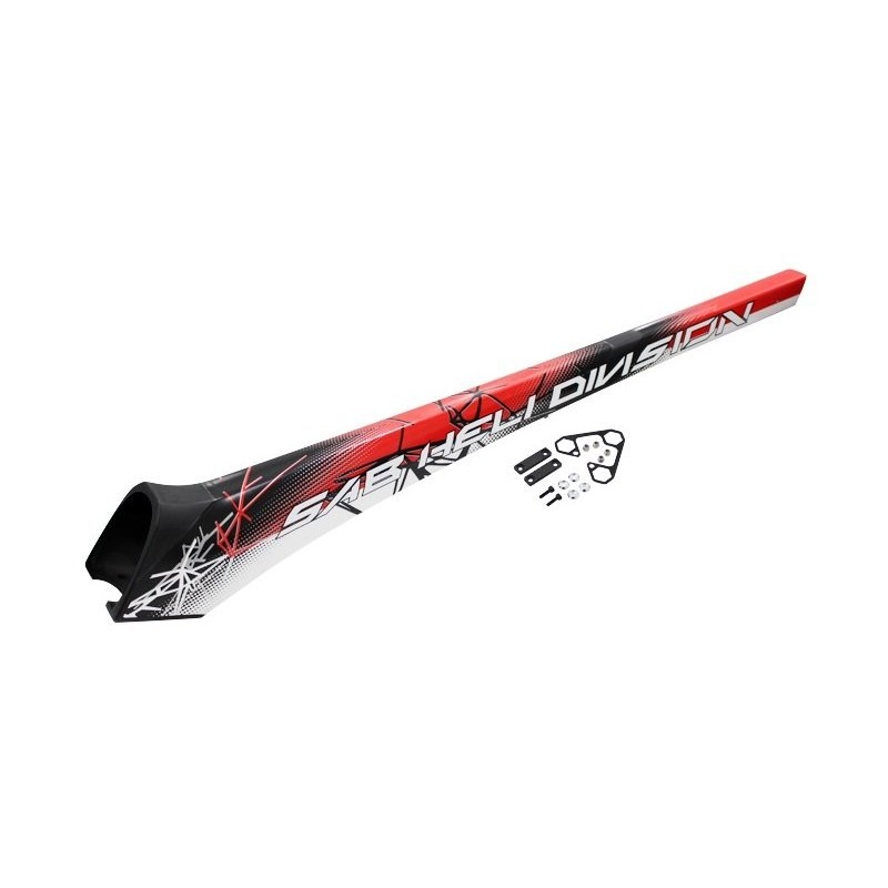 H1382-S CARBON FIBER TAIL BOOM KRAKEN 580 NITRO