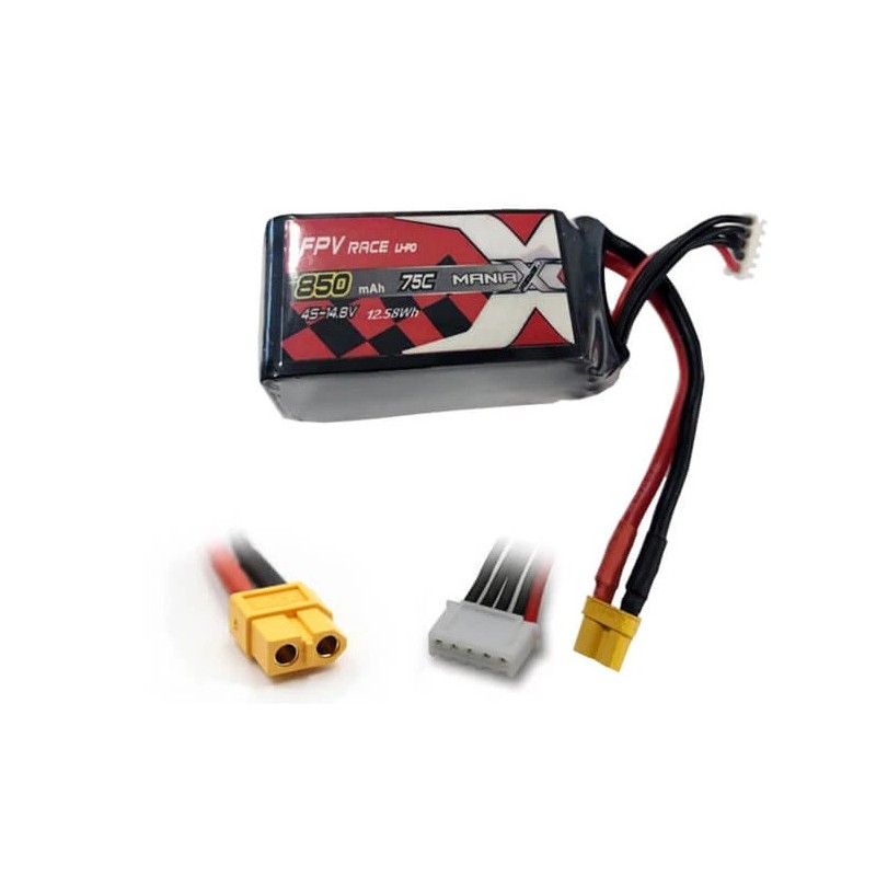 MANIAX POWER 4s 14.8V 850mAh 95C XT60