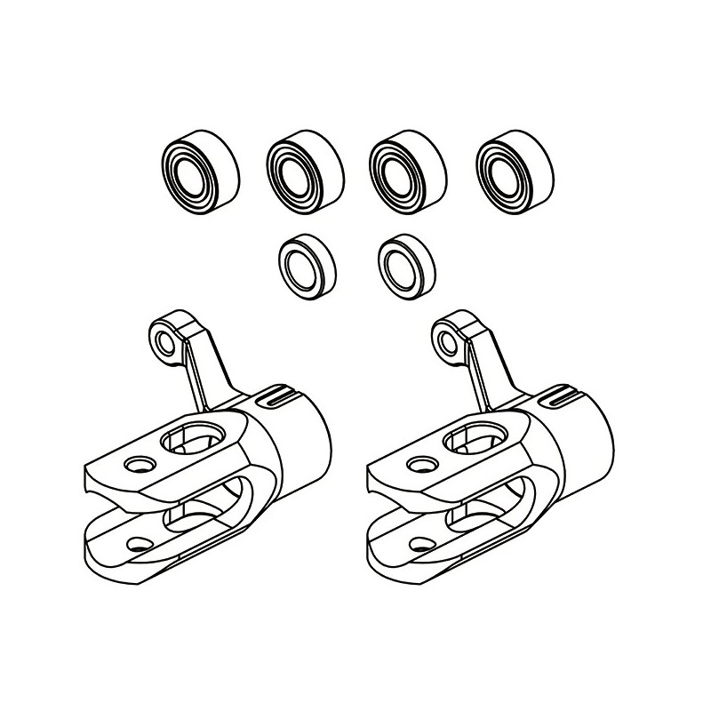 OSHM2003 Main Rotor Holder set