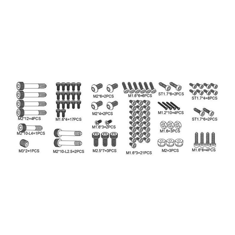 OSHM2110 Screw Kit set