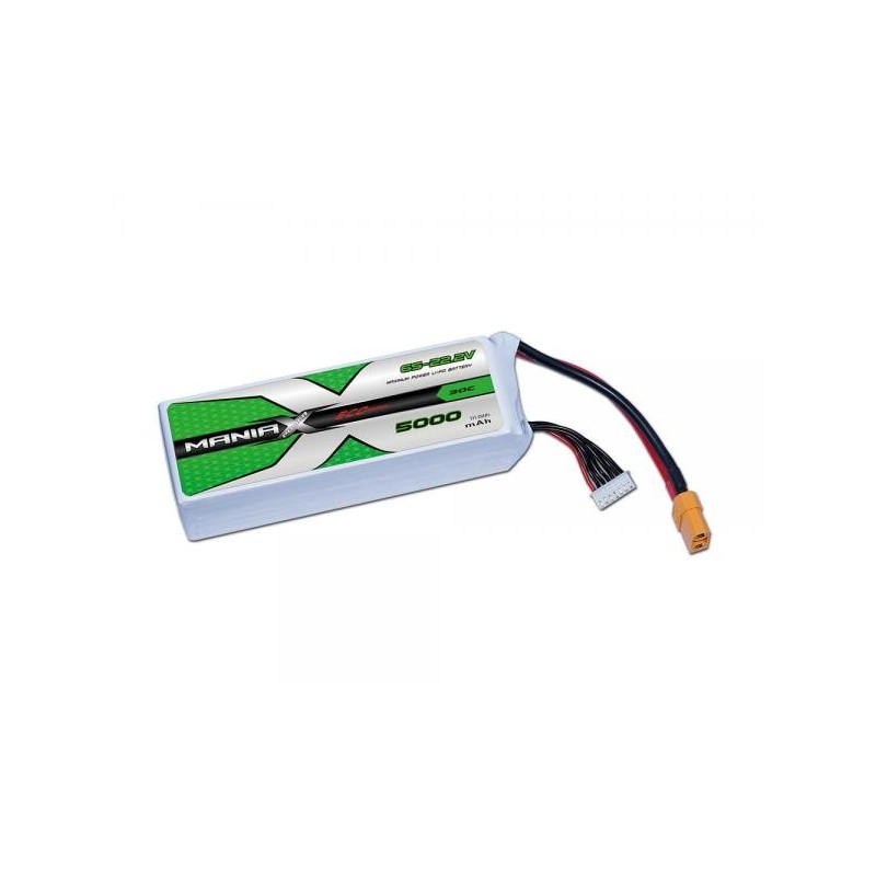 ManiaX LiPo 6S 5000mAh 22.2V ECO 30C