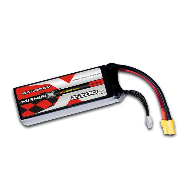 ManiaX LiPo 6S 2200mAh 22.2V eXtreme 55C