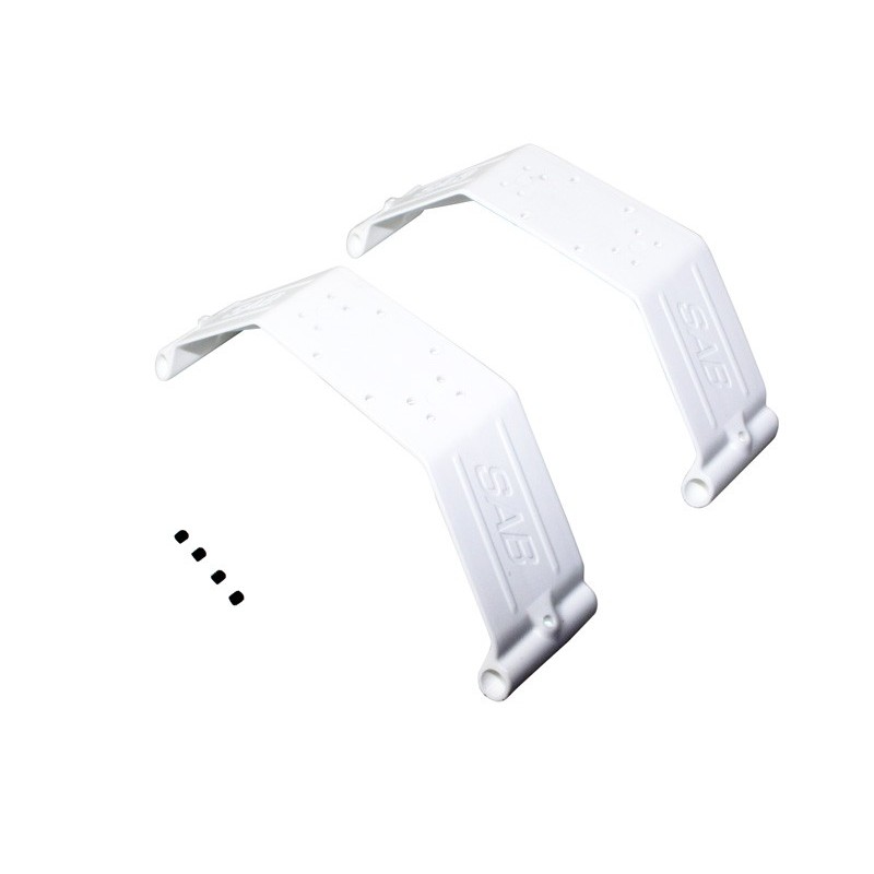 H1407-S PLASTIC LANDING GEAR WHITE