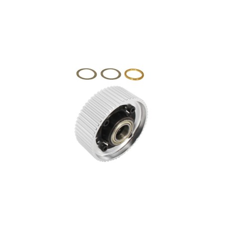 H1335-S ALUMINUM MAIN PULLEY WITH ONE WAY BEARING