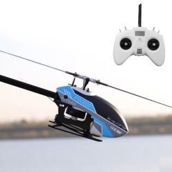 Flywing FW200 Helicopter W/ H1 V2 Flight Controller BNF (Blue) without radio