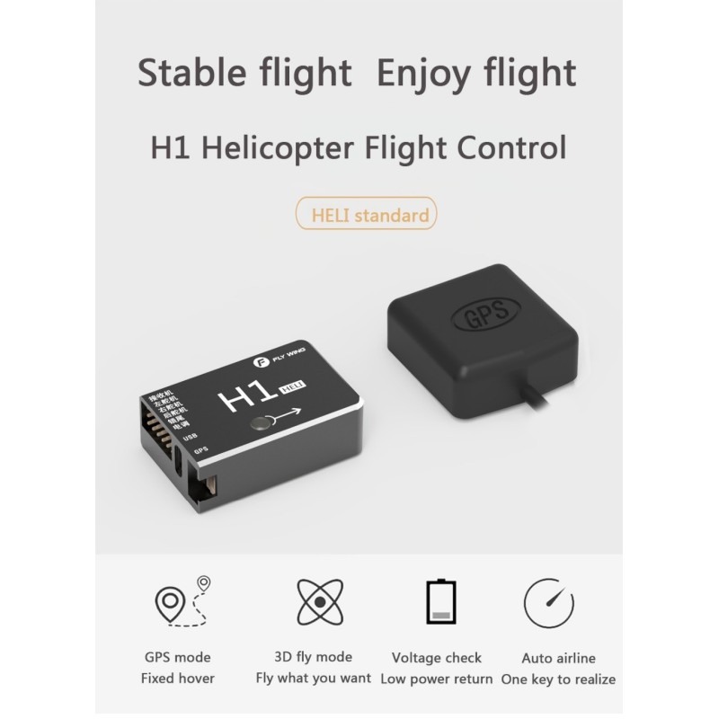 FLY WING H1 Helicopter Flight Controller 