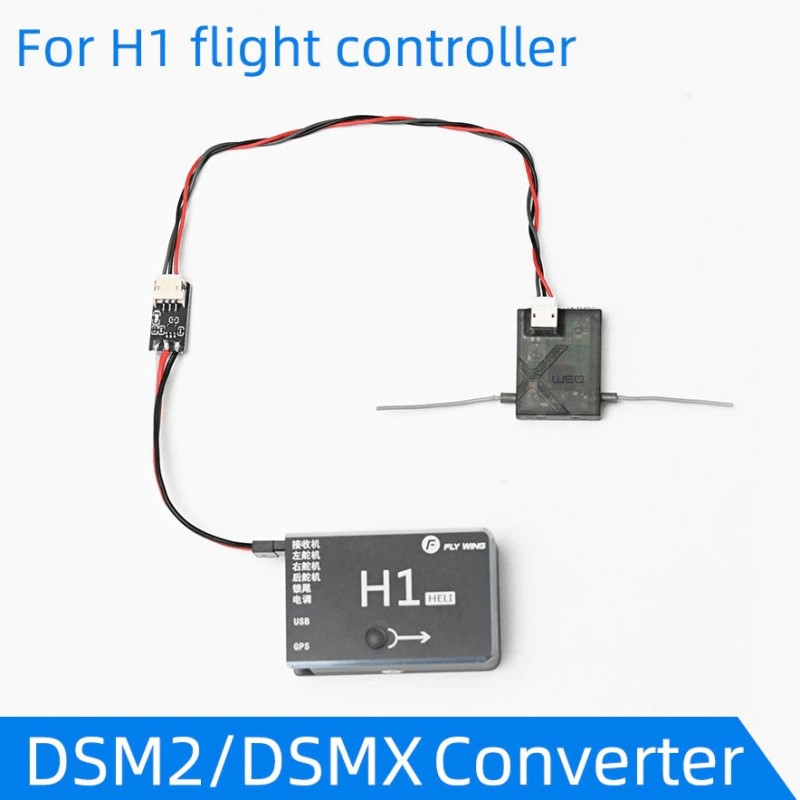 Convertisseur FlyWing DSMX / DSM2 pour contrôleur de vol H1