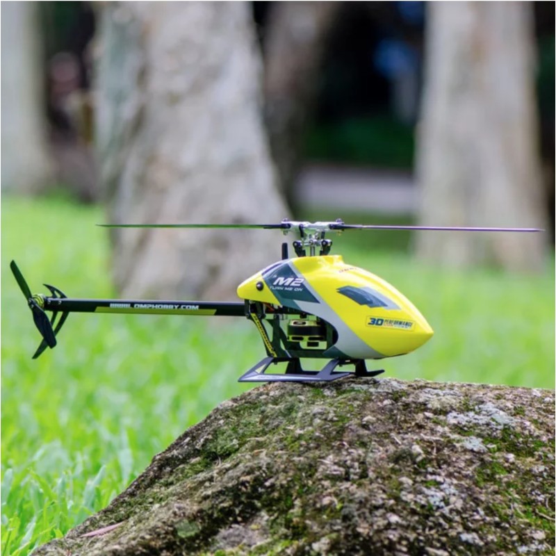 OMPHOBBY M2 RC Helicopter EVO YELLOW Version OMPHOBBY M2 EVO Heli