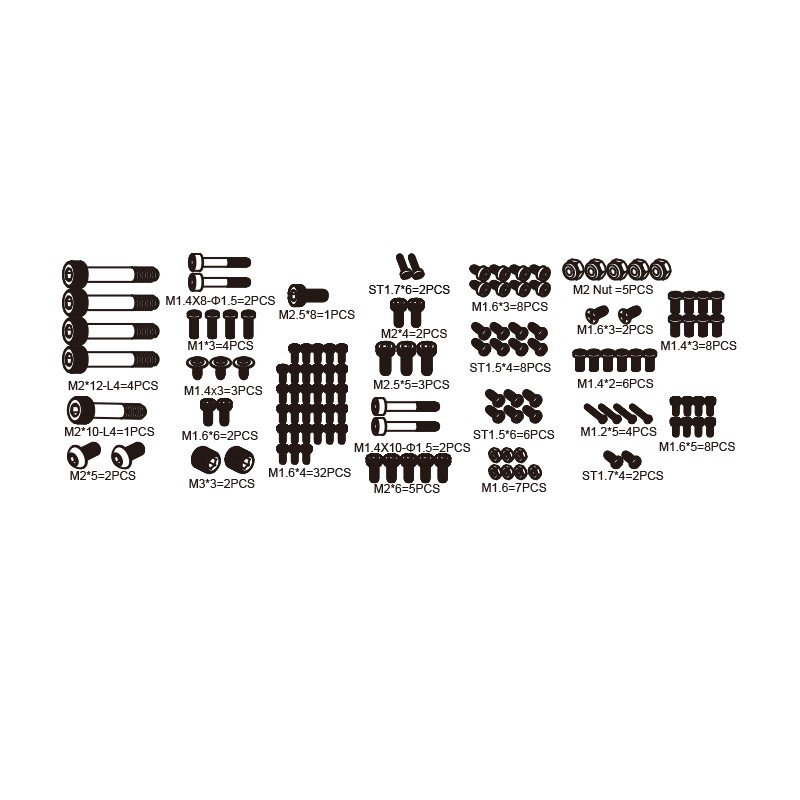 GT000054 Screw Kit set