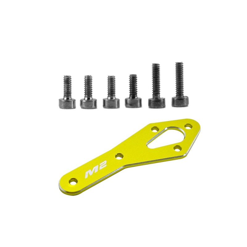 OSHM2318Y Tail Motor Reinforcement Plate set-Yellow