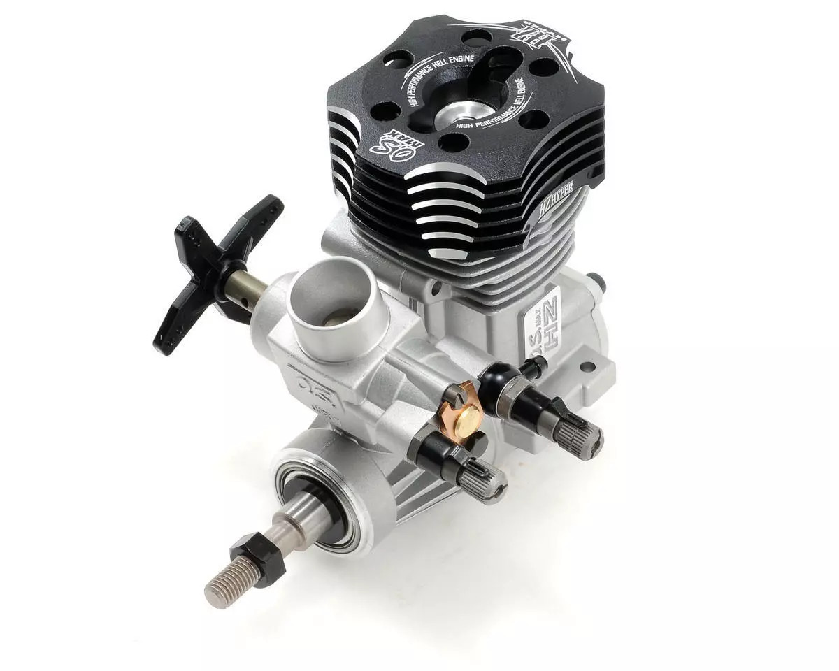 Moteur méthanol OS MAX 46 AX II 7.45cc 2 temps
